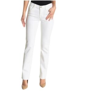 Baldwin‎ Cindy Mid Rise Baby Boot White Women's Size 29